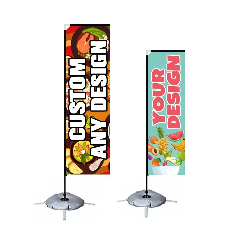 Πώς υποστηρίζουν οι σημαίες της παραλίας Rectangle την ορατότητα της επωνυμίας σε εξωτερικούς χώρους στις τοπικές αγορές;